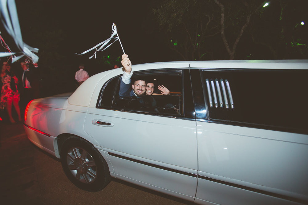 wedding Getaway limo