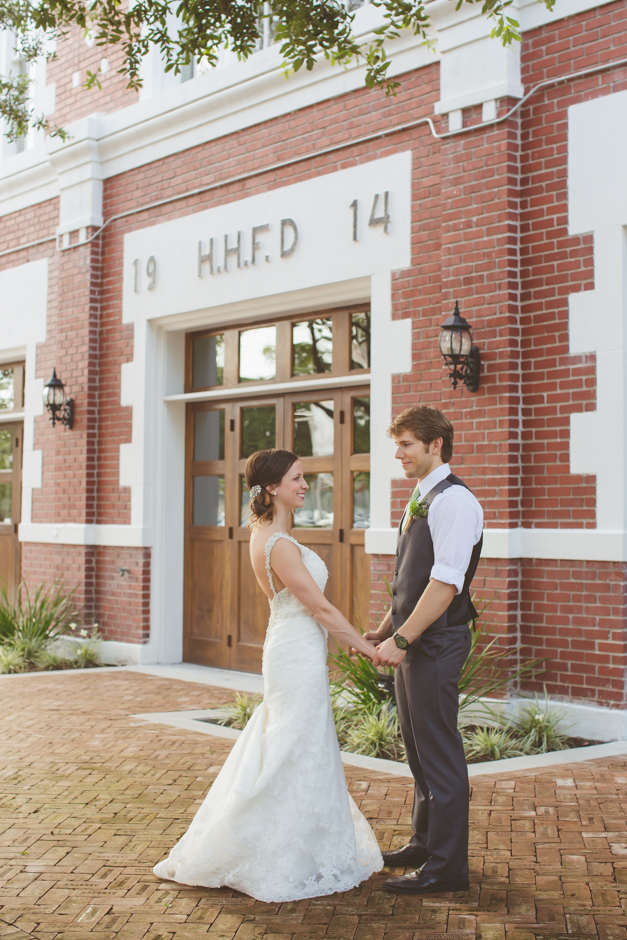 Houston Historic Heights Fire Station Wedding