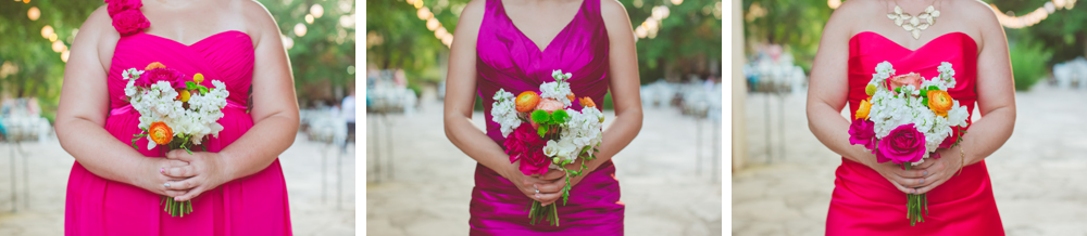 bridesmaid bouquet collage