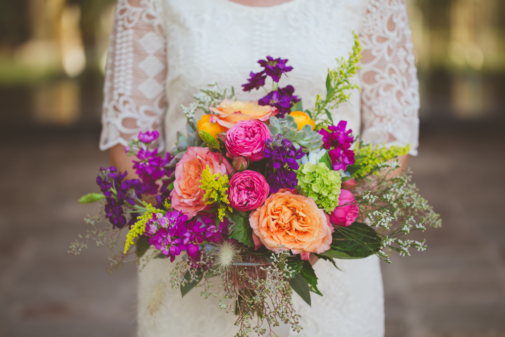 Close up of Colorful Bouquet