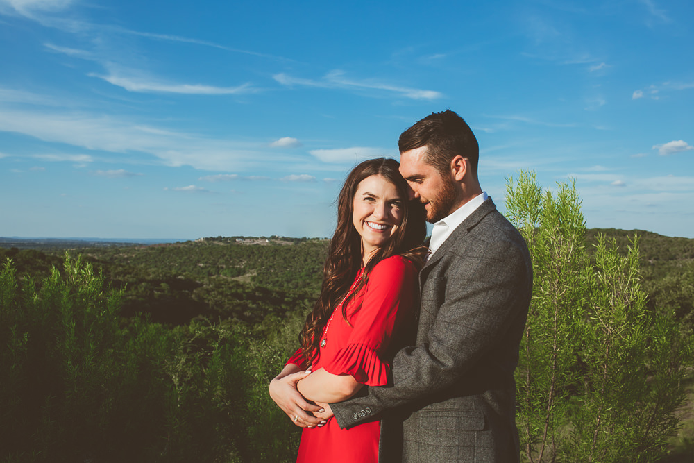 Hill Country Vineyard Engagement Session
