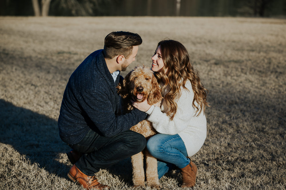 Engagement Session with Dog